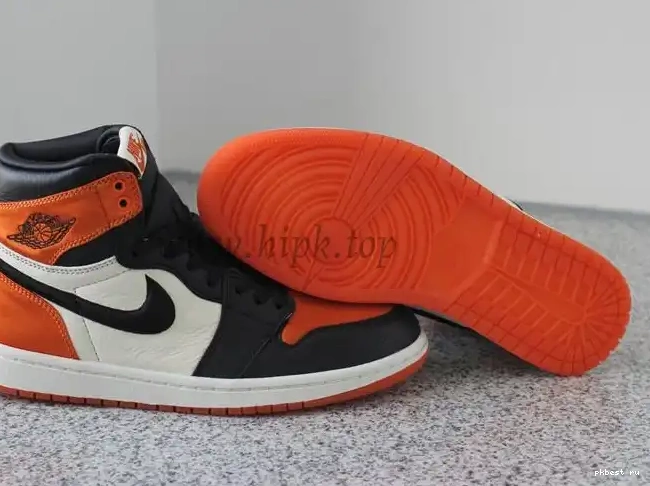 Jordan Shattered God Satin Backboard ready High 1 ship Retro materials to PK real 0509